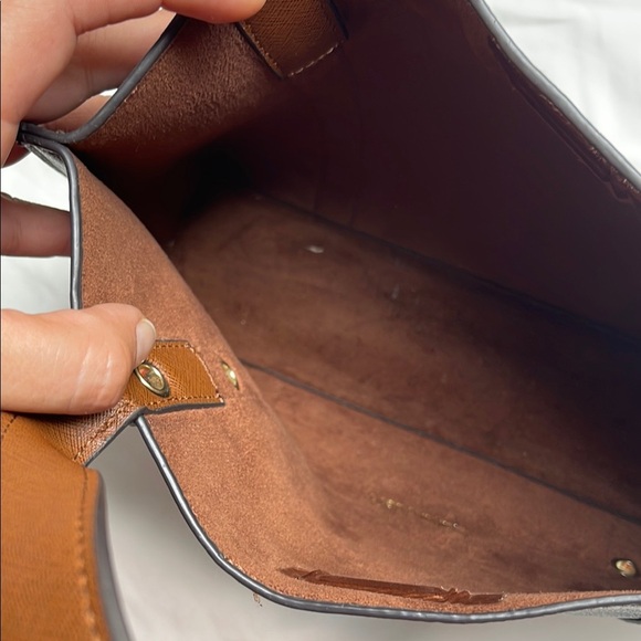 Calvin Klein Monogram Brown Tote - Picture 9 of 14